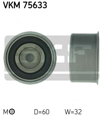 VKM 75633 SKF Ролик модуля натягувача ременя1